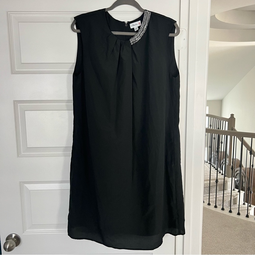 3.1 Phillip Lim x Target Black Sleeveless Rhinestone Beaded Collar
